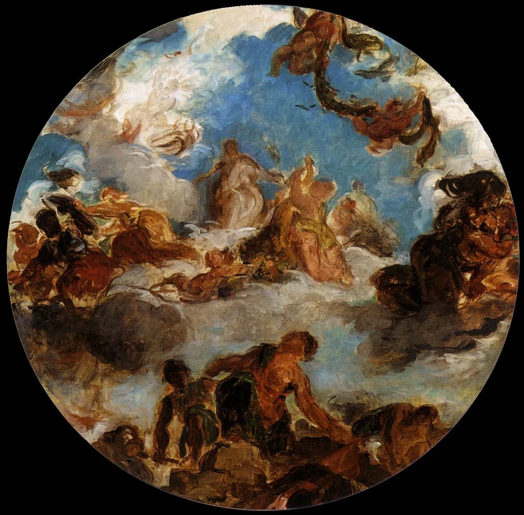 Schizzo per la pace che scende sulla terra - Musée de Petit Palais, Paris